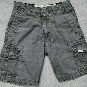 Dark Gray Cargo Shorts